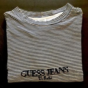 GUESS JEANS 🇺🇸 VINTAGE 1991 Shirt w/Embroidered GUESS JEANS USA LOGO Size:XL